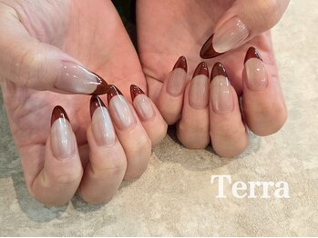 ネイルサロン テラブルー 渋谷店(Terra Blue)の写真/【全席リクライニングチェア】ネイルを楽しみながらリラックスタイム*9時~23時迄だから仕事前/仕事終わりも