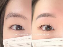 ケイトステージラッシュ 福山駅前店/まつ毛パーマ×眉毛WAX×間引き