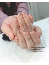 プライベート ネイルサロン マーマ(murmur)/ラメホロネイル