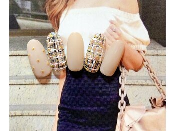 ツイードネイル