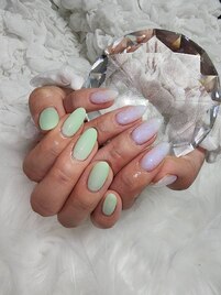 ちぐはぐネイル