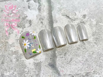 ナナネイル アメ村心斎橋店(NaNa Nail)/長さ出し/持ち込みOK/アート10本