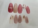 シンプルアートネイル〇7,900円