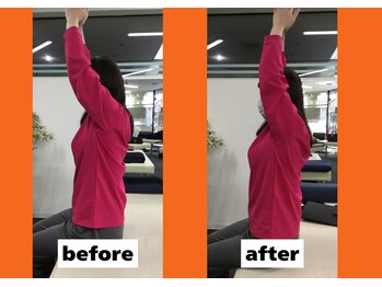 パーフェクトストレッチ 大阪船場店/ストレッチ肩こり/20代女性