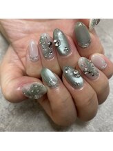 ネイルサロンファストネイルプラス 新宿店(FAST NAIL PLUS)/2025夏ネイル【マグネット】