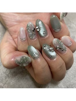 ネイルサロンファストネイルプラス 新宿店(FAST NAIL PLUS)/2025夏ネイル【マグネット】