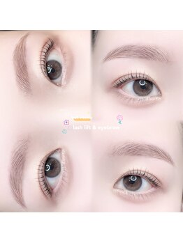 メル(meru)/eyebrow × lash lift