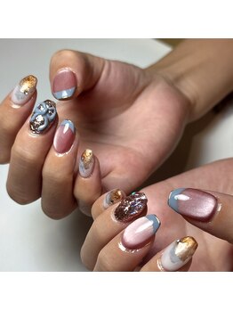 オーク アイラッシュアンドネイル たまプラーザ(OAK)/持ち込みデザイン