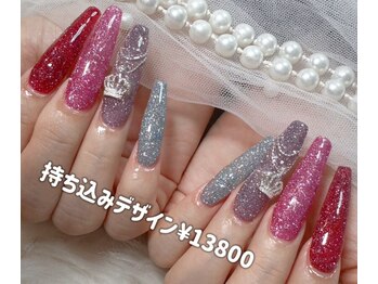 ハナアイ サロン 新大久保店(hanaai salon)/持ち込みデザイン13800