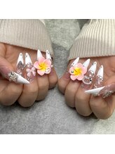 ネイルズ ヒマワリ(Nails Himawari)/【前田担当】持ち込みデザイン