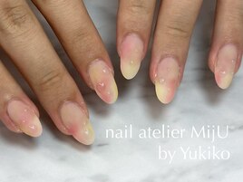 桃ネイル