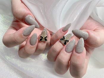 モルフォネイル(Morpho nail)/#キラキラネイル