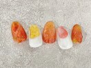 ぷっくりニュアンスネイル¥9000