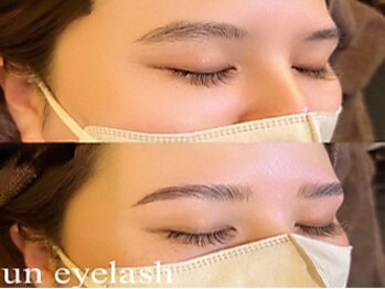 アンアイラッシュ(un eyelash)の写真/【トレンド眉で一気に垢抜け☆】骨格に合わせたデザインで自分史上最高の美眉に♪ハリウッドブロウ¥4890