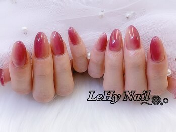 レヒネイル(LeHy nail)/縦グラネイル