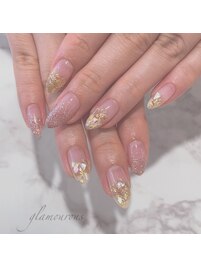 透明感シェルネイル