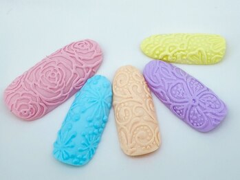 ネイリックス アヴェニール(NAILX avenir)/エンボスラインアート