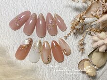 トゥーシェネイルズ 上中野店(Touche’nails)/シンプルネイル