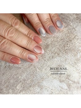 レッシュネイル サロンアンドスクール(RECH NAIL salon&school)/オンブレフレンチ
