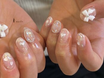 アイネイルズ 四条河原町店(I-nails)/girly collection¥10500