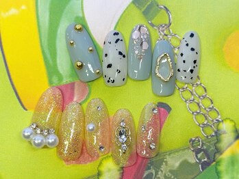 アン ジョーヌドラゴ/【自爪ネイル】おしゃれネイル