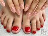 【HAND&FOOT】ワンカラーコース¥12,500→¥12,000