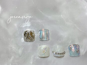 ジョアアンジェ 心斎橋店(joie ange)/フットネイル　親指アート