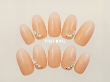 ファストネイル 静岡パルシェ店(FAST NAIL)/オレンジ/春【12165】