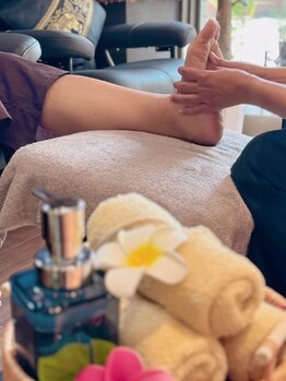 チルチルマッサージ 浅草(chill chill massage)の写真/お茶・音楽・香りでタイ旅行気分♪ペア施術もOK☆優しい施術ですので、初めての方も気軽にお越しください♪