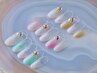 HAND定額Bコース◆アート2～3本＆カラーorラメ3本◆自店オフ¥1100(別料)