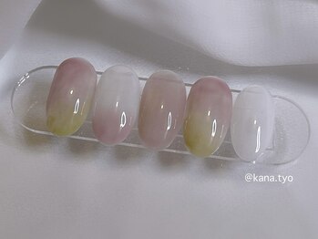 リンクネイル 渋谷(LINK NAIL)/9月韓国ワンホン定額☆¥7930
