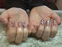 パラジェルベース〇enoiフラッシュと大人かわいいツイードアート