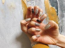 モグネイル(Mogunail)/11.12月定額A ツイードネイル