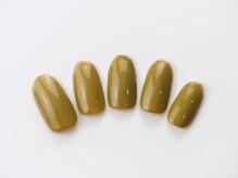 ネイルサロンディーバ 塚口店(Diva)/One color plus(ラメフレンチ)