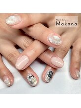 マカナ(Makana)/モノクロFlowerニュアンス