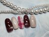 ≪大人可愛い≫★定額ハンドネイル★￥7750コース（オフ代別途）