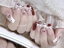 【mio】さくらんぼネイル