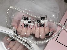 ベルグローアルファネイル(BELLE GROW ALPHA NAIL)/流行りのフリルネイル