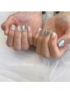 梅雨ネイル～マグネットネイル