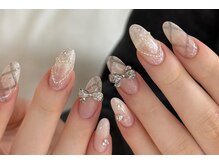ルネネイル(Lune nail)/チェックネイル