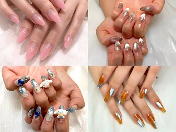 MIHANAネイルサロンの写真/《西川口駅5分にNEW OPEN♪路面店で入りやすい◎》豊富なマグネットジェルや定額デザインで美爪が叶う★