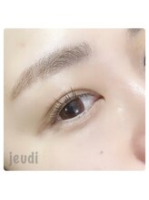 ジュディ サロン(JEUDI SALON)/眉WAXとまつげパーマ♪