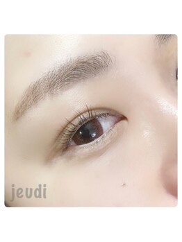ジュディ サロン(JEUDI SALON)/眉WAXとまつげパーマ♪