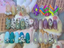 アン ジョーヌドラゴ/4月☆定額ネイル