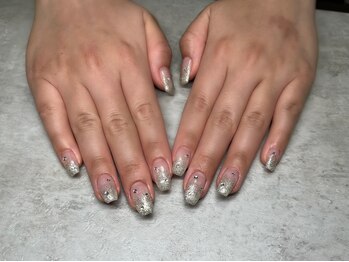 ラメグラ×ストーン