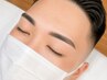 【学割2回目以降】メンズアイブロウスタイリング毛量調整なし(WAX込)¥5470