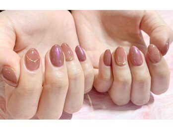 オーロラネイル♪