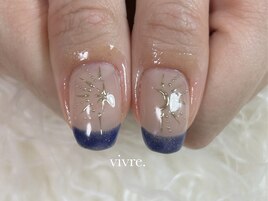 フレンチ/ゴールドアート/手書き