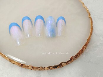 ヘアーアンドネイルマニッシュ(hair＆nail Manish)/フレンチネイル