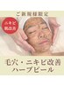 【毛穴レス肌へ】エクラ式ハーブピール 30000円→初回15000円【剥離なし】